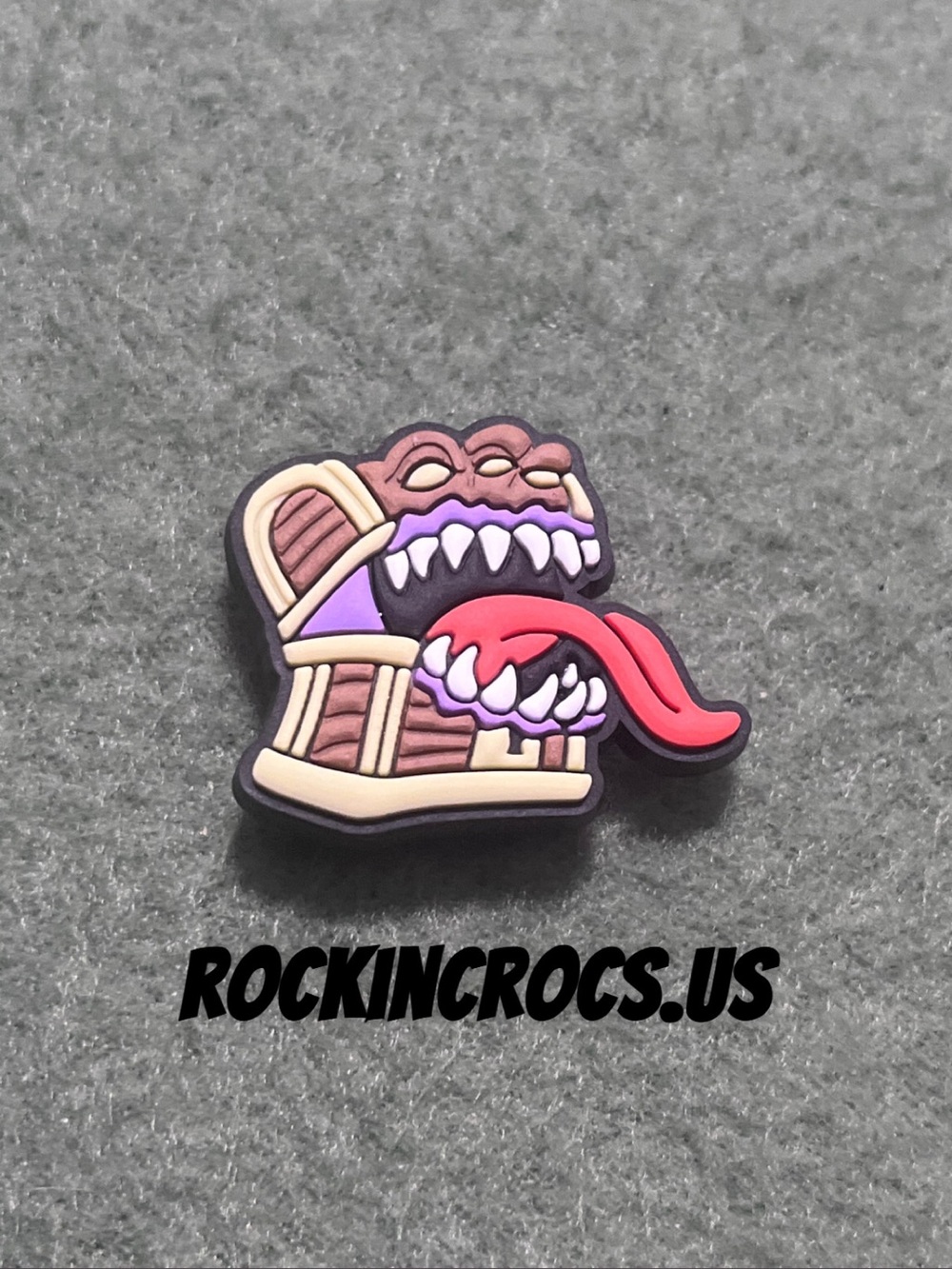 Into the Upside Down Croc Charm